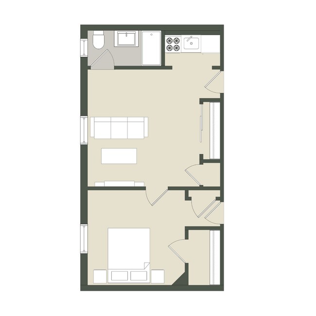 Floorplan - 3616 N. Pine Grove Ave.