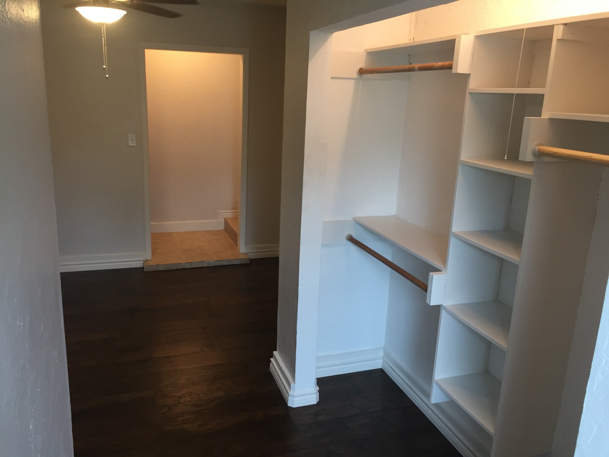 3rd bedroom closet - 920 Lazy Creek Ln