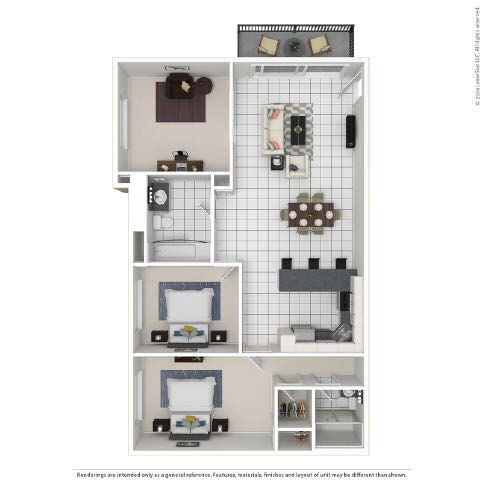 Floorplan - Wake Biscayne Bay North