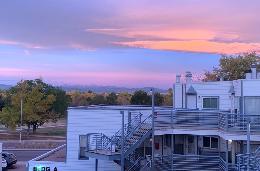 Sunset Outside Front Door - 1226 S Monaco Pky