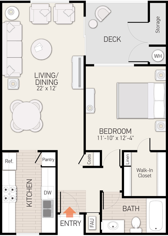 Floorplan - Windwood Knoll Apartment Homes