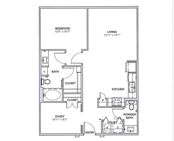 Floorplan - Cypress at Trinity Groves II