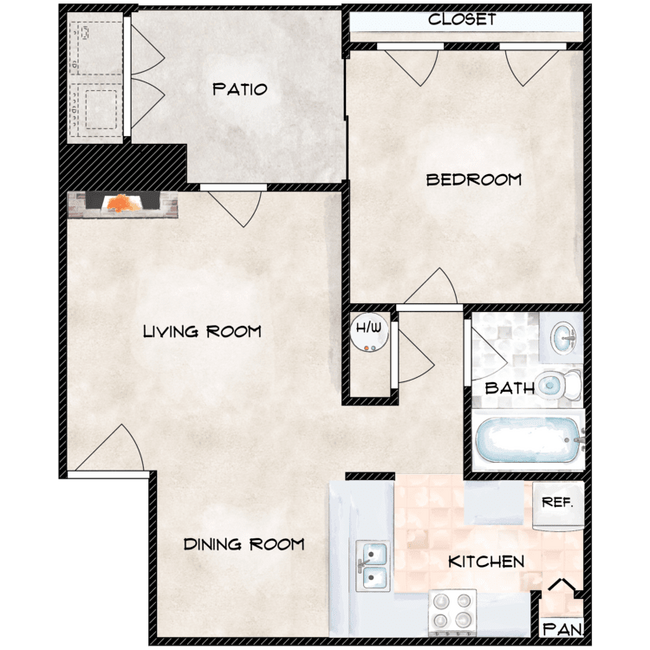 1bed_45766-2.png - Arbor Trails Apartment Homes