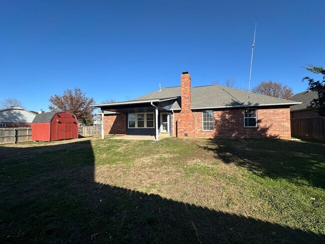 Building Photo - Clean, updated home on a corner lot with privacy fence and storage shed.