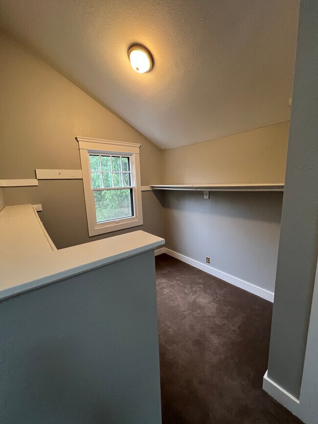 Main bedroom (upstairs) walk-in closet - 9635 NW Skyline Blvd