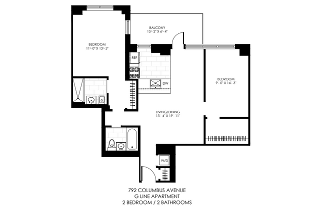 Floorplan - 792 Columbus Avenue