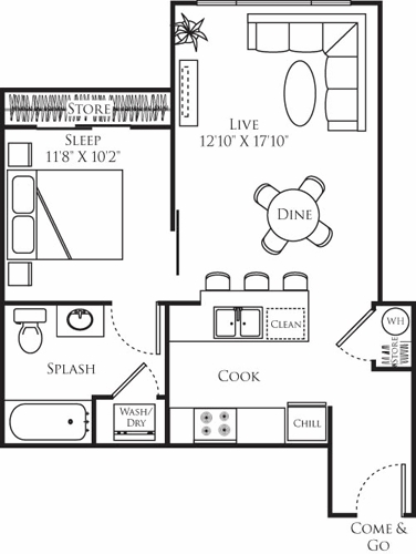 Floorplan - red160