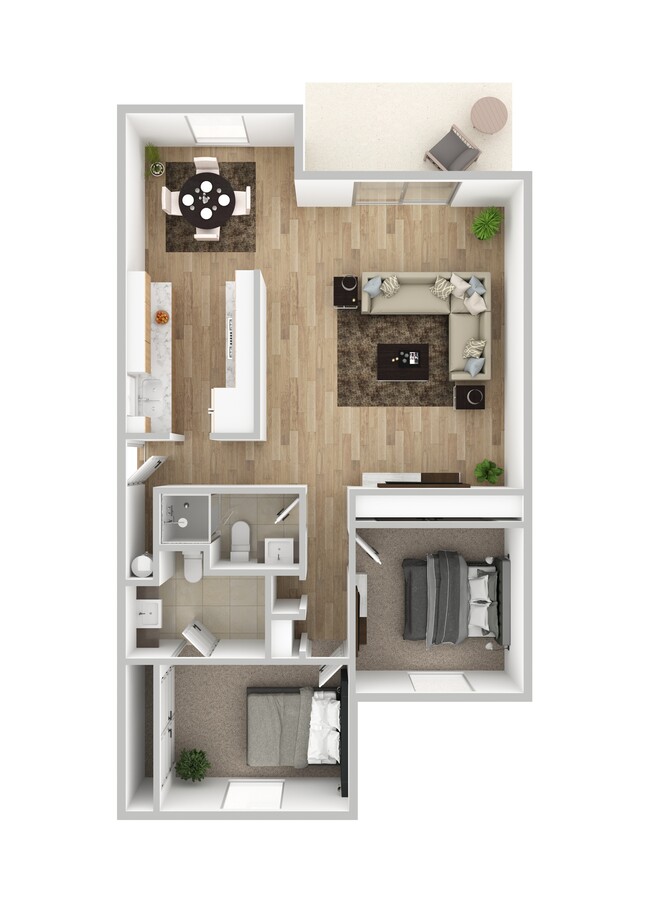 Floorplan - Sedona Apartment Homes