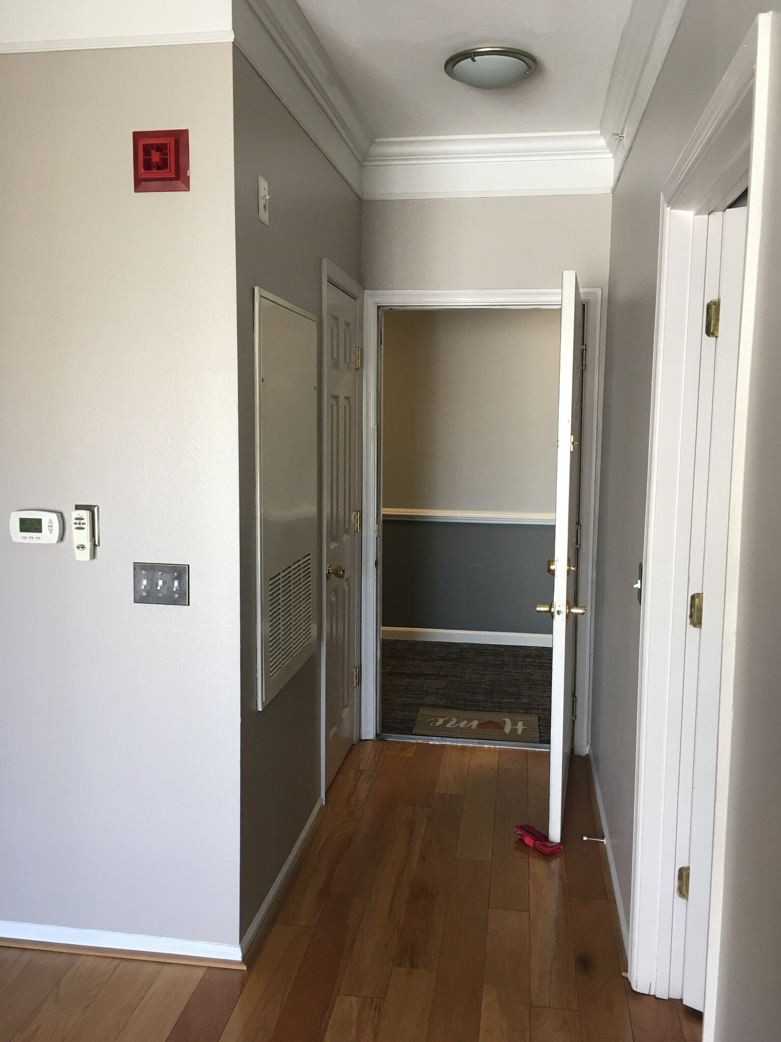 view of front door from living room - 1591 Spring Gate Dr