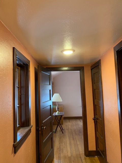 Hall to bedroom with storage in hall - 412 Carlisle Blvd NE