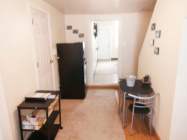 Eat In Kitchen- Apartment sized Refrigerator - 1322 3rd St