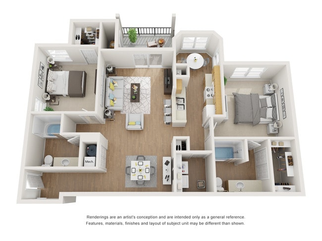 Floorplan - Maple Knoll Apartments