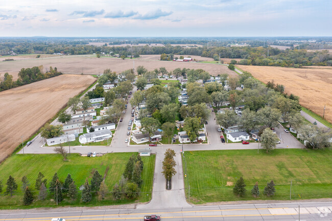 Aerial Photo - Pleasantville Manufactured Homes