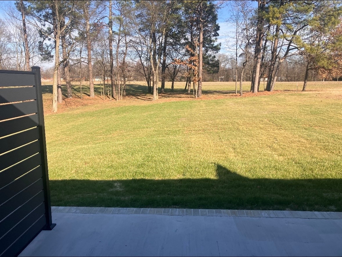 Beautiful view of the backyard - 1305 Roberson St