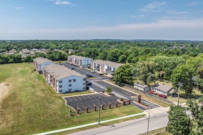 Aerial Photo - Springhill Falls Apartments