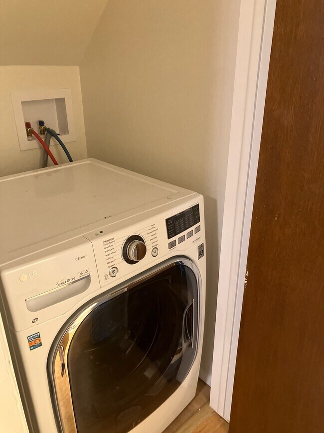 all-in-one washer/dryer combo, located downstairs, across from the 1/2 bath - 5390 King Ct
