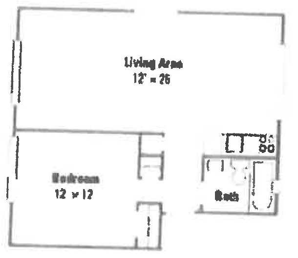 Floorplan - Crescent Pointe Apartments