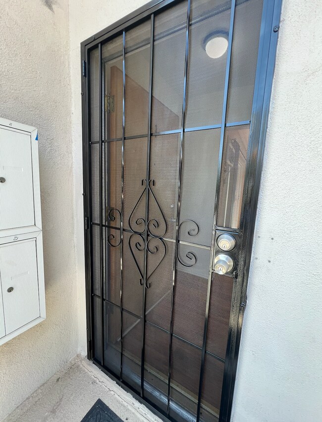 Front Door to Unit - 550 N Serrano Ave