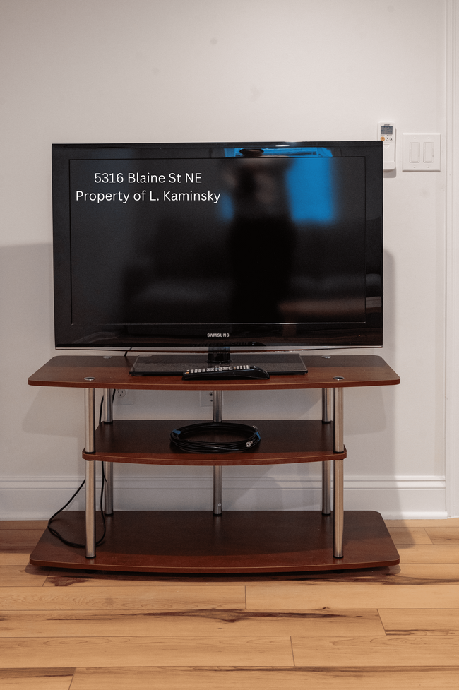 Large Samsung TV with HDMI port - 5361 Blaine St NE