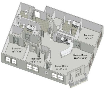 Floorplan - Visconti at Westshore