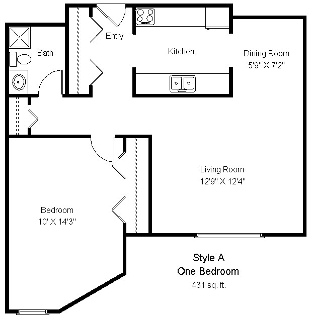 Floorplan - Rivertown Commons