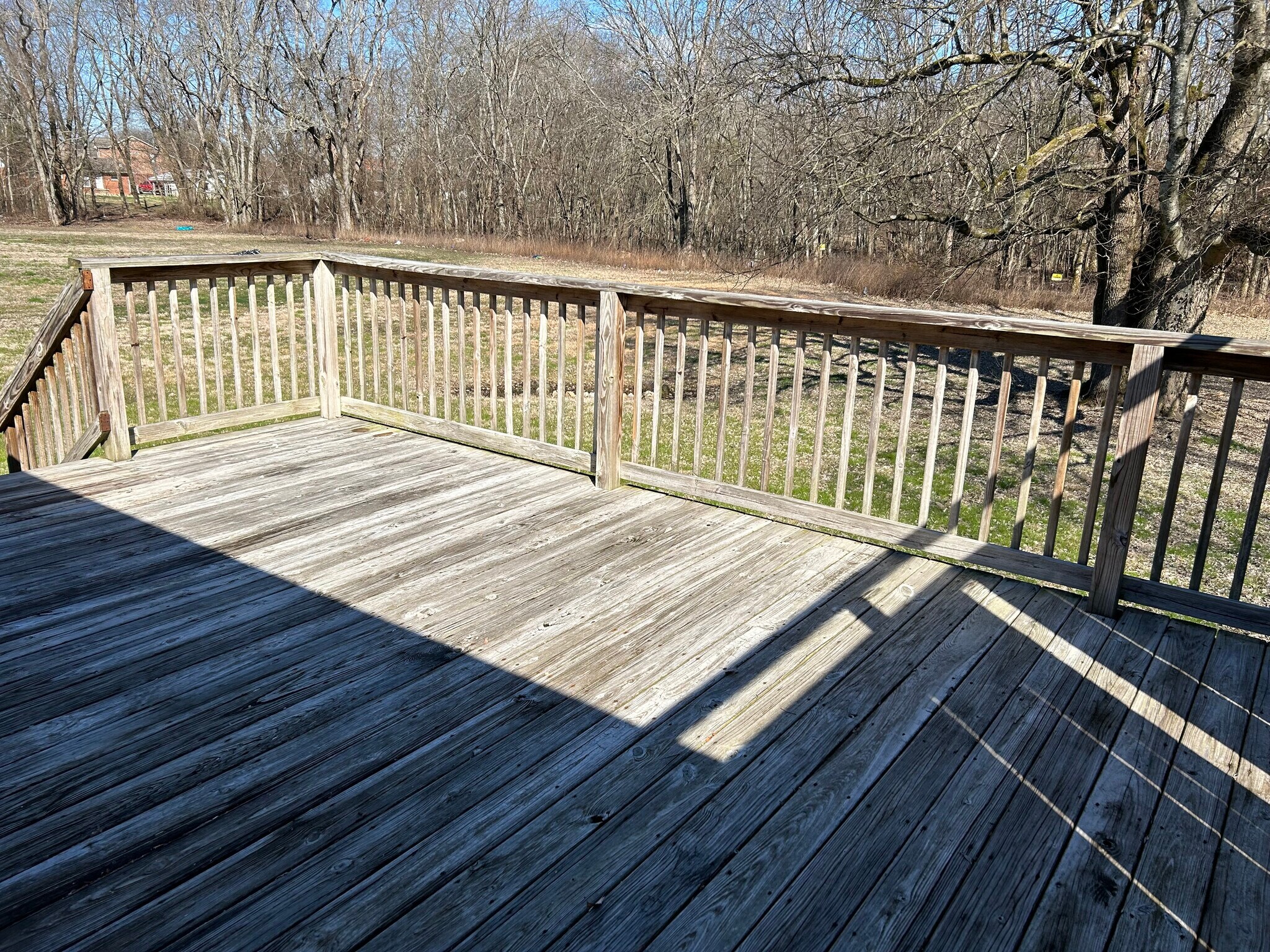 large deck - 810 Lillard Rd