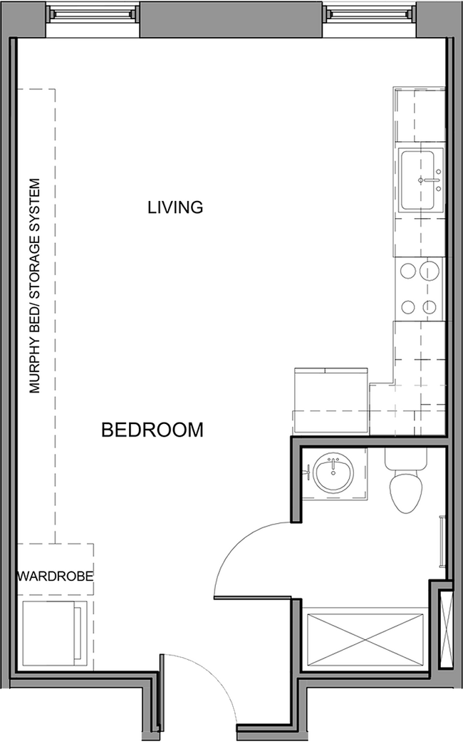 Floorplan - West Hill Apartments