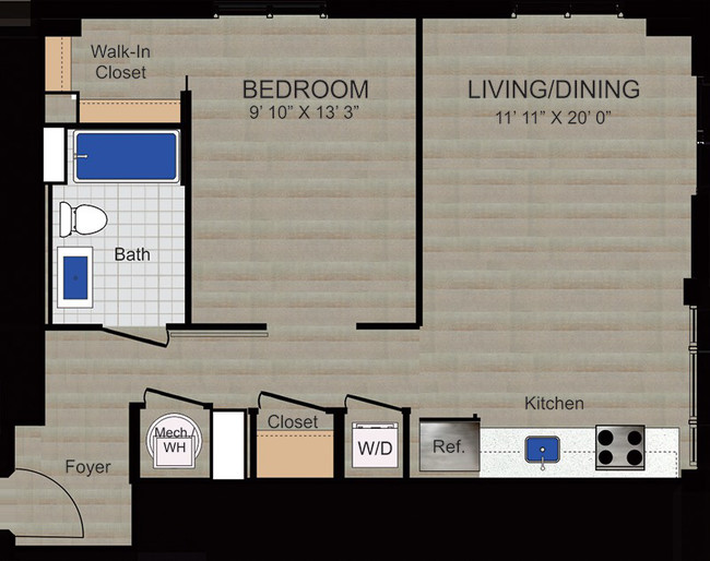 Floorplan - The Bentley