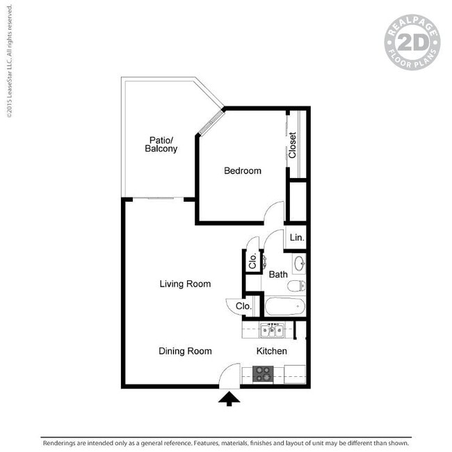 Floorplan - Oak Park (South Bldg)