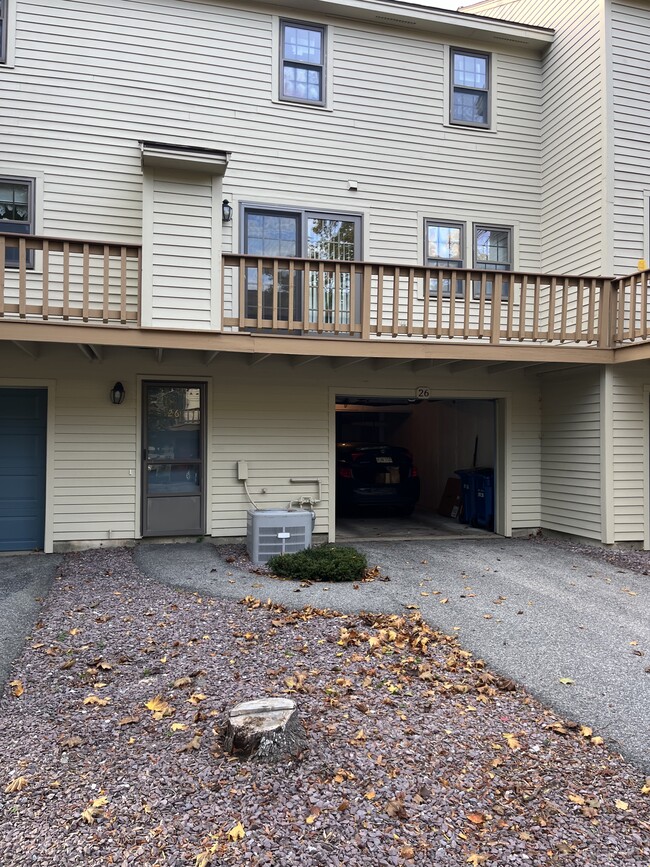 Rear side door and garage - 26 Apache Way