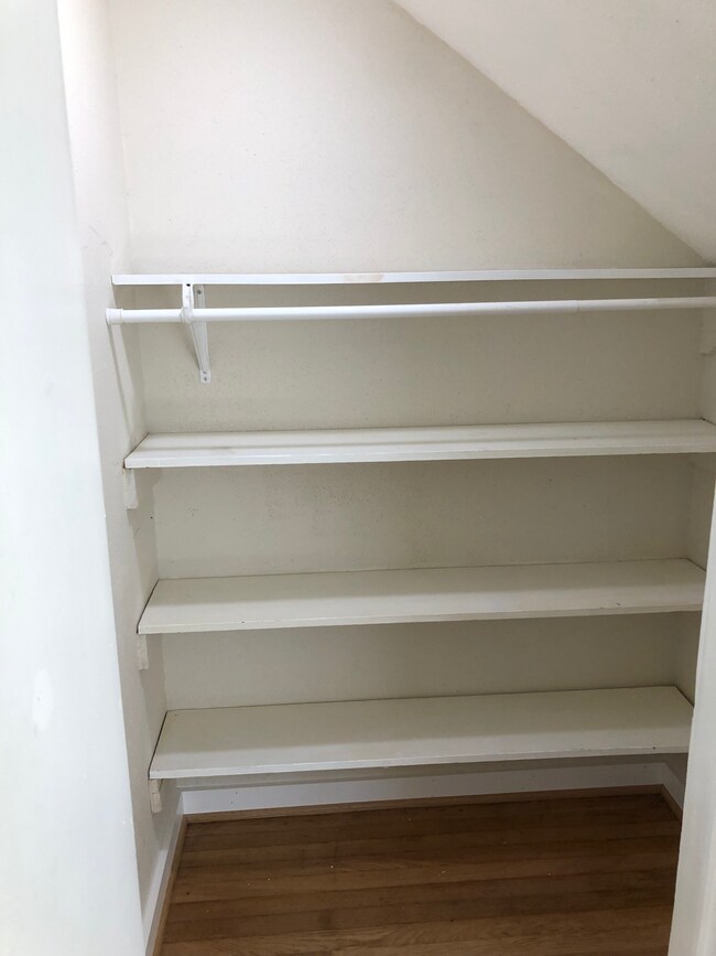 Front Bedroom Closet with Shelves - 401 W Saulnier St