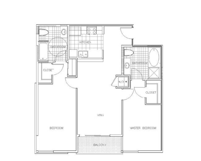 Sorrento 2x2 floor plan PR SM Sorrento LLC - PR SM Sorrento LLC