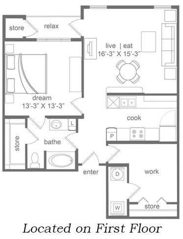 Floorplan - Mansions at Timberland