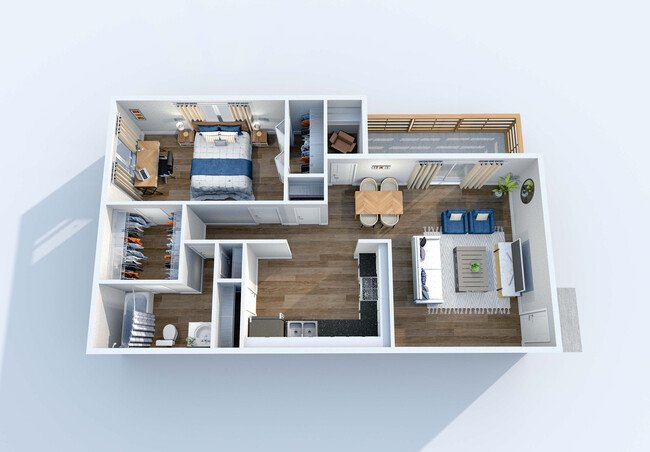 Floorplan - Brickyard Flats