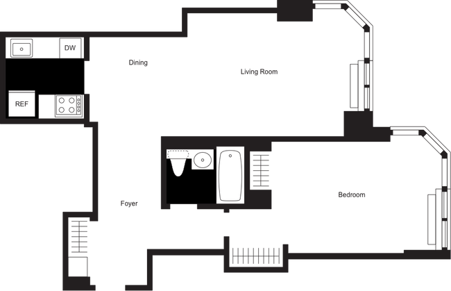 Floorplan - Tribeca Tower