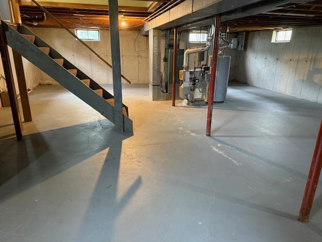 Full basement - 4867 N Bailey Ave