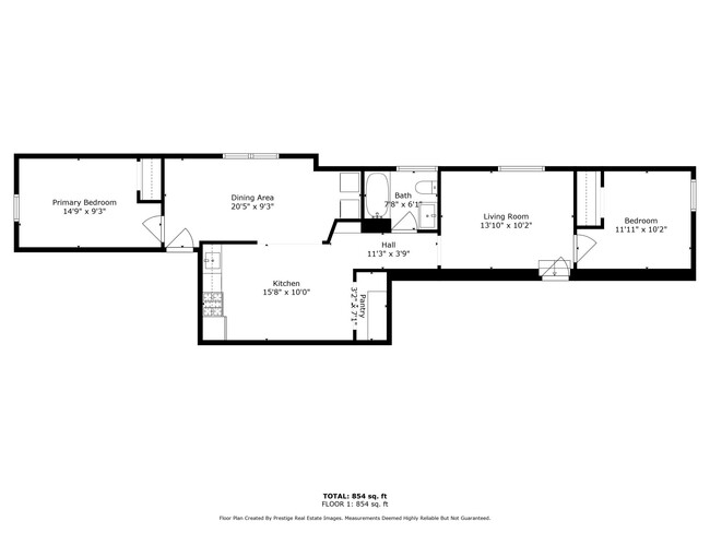 Floor plan - 2638 W Haddon Ave