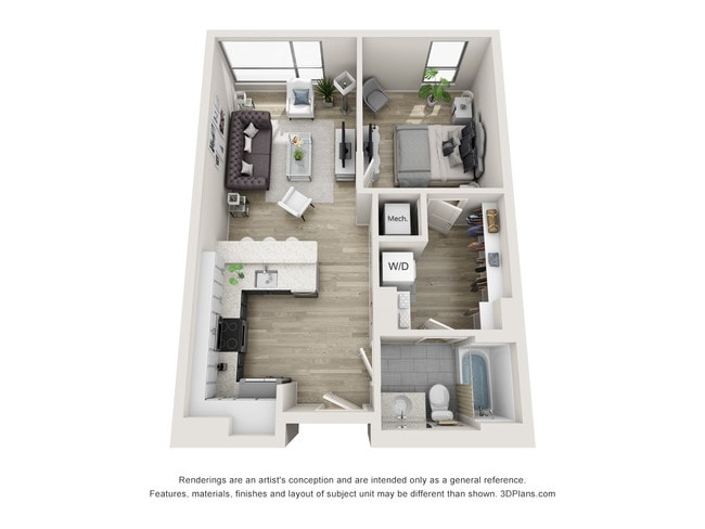 Floorplan - The Locks Tower
