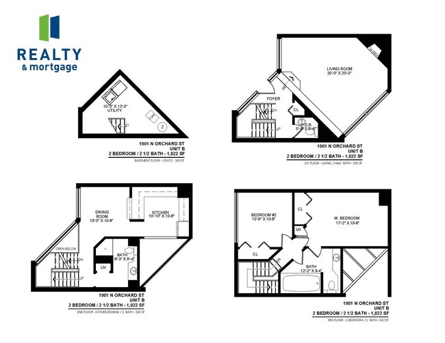 Floorplan - 1901 N. Orchard Street