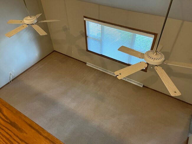 Living room from catwalk - 1224 E Longview Dr