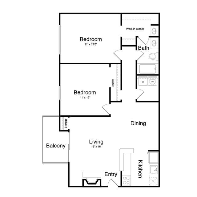 Floorplan - Elme Leesburg