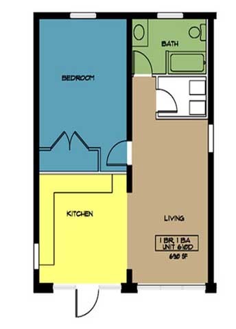 Floorplan - Green Street Apartments