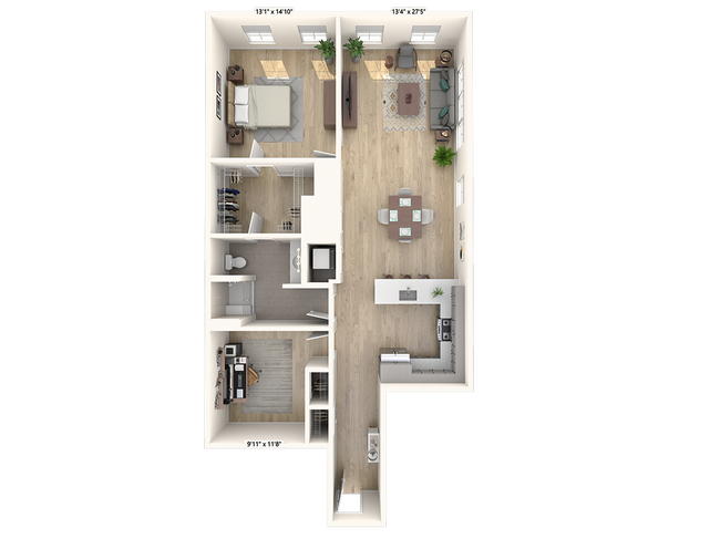 Floorplan - Darien Commons