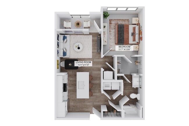 Floorplan - The Stadler Luxury Apartments