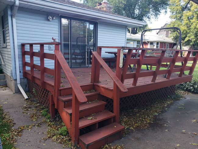 Deck off the back yard. - 1060 21st Ave SE