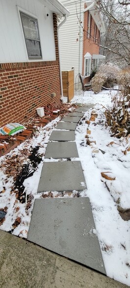 Walkway to apartment - 1807 Blueridge Ave