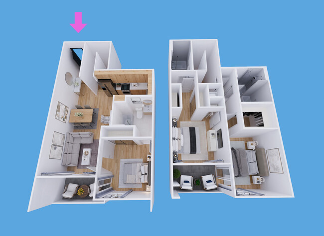 Henri Townhome Floor Plan - Gordon Fountain