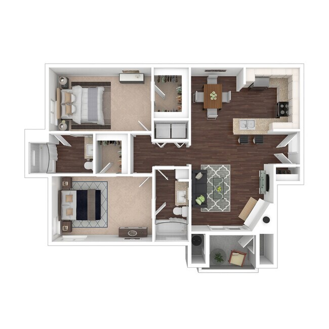 Floorplan - The Falls at Willow Creek