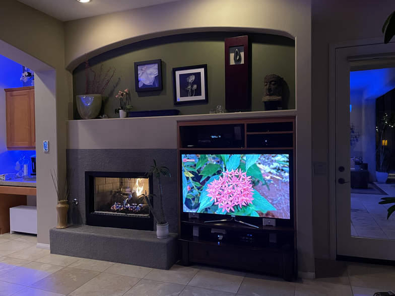 Cozy Up with OLED T and Fireplace - 18 Vista Mirage Way