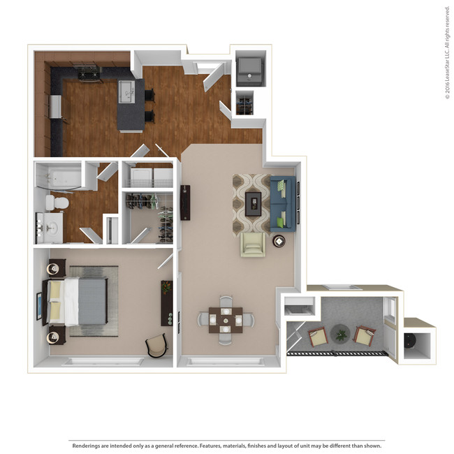 Floorplan - The Elms at Arcola